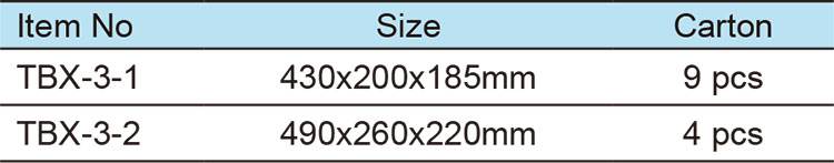 Folding Type Plastic Tool Box(图1)