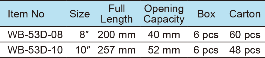 Adjustable Wrench,Extra Wide Opening Reversable Jaw(图1)